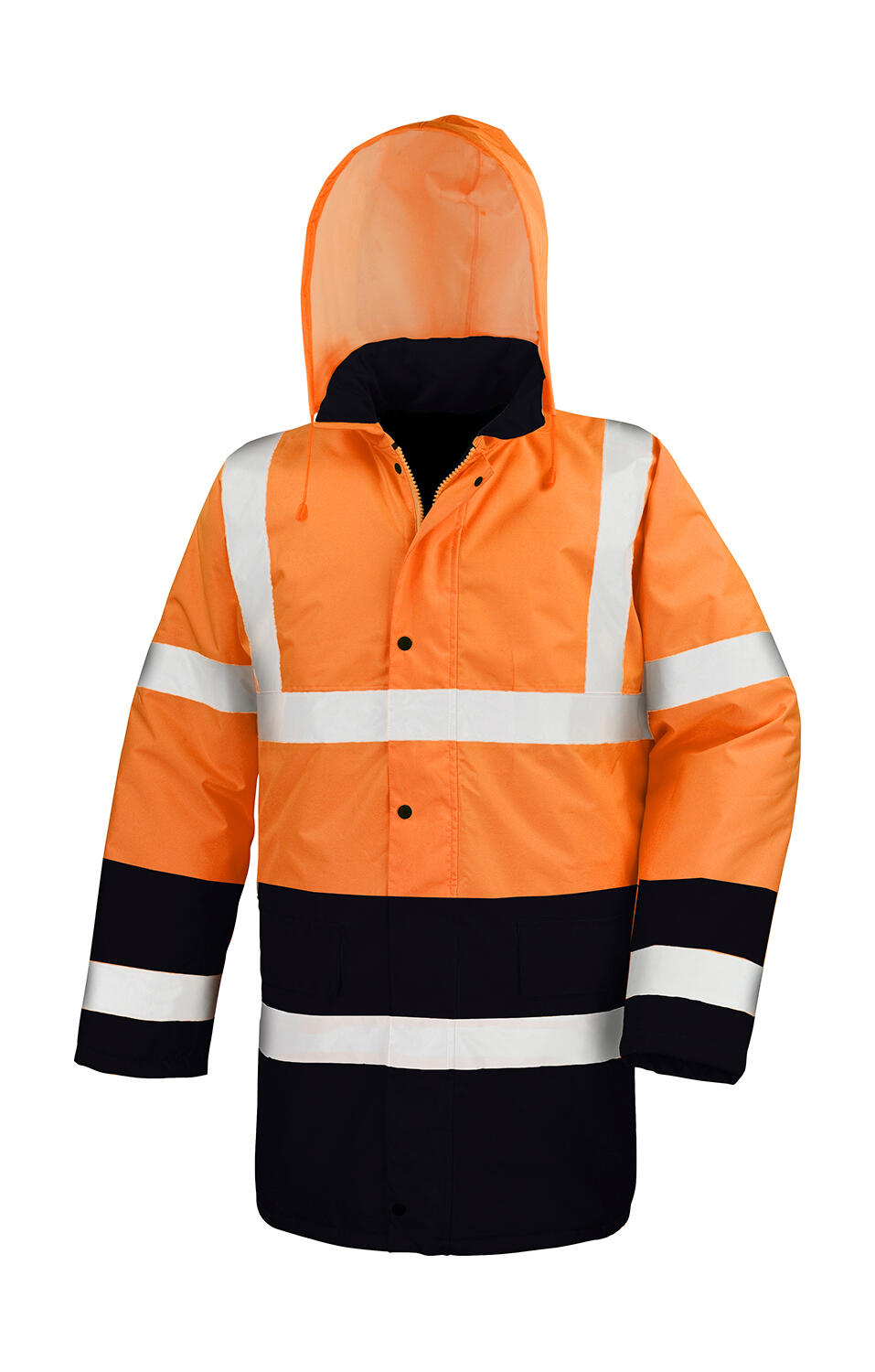 Giacca Safety Core Motorway 2-Tone - Fluorescent Orange/Black