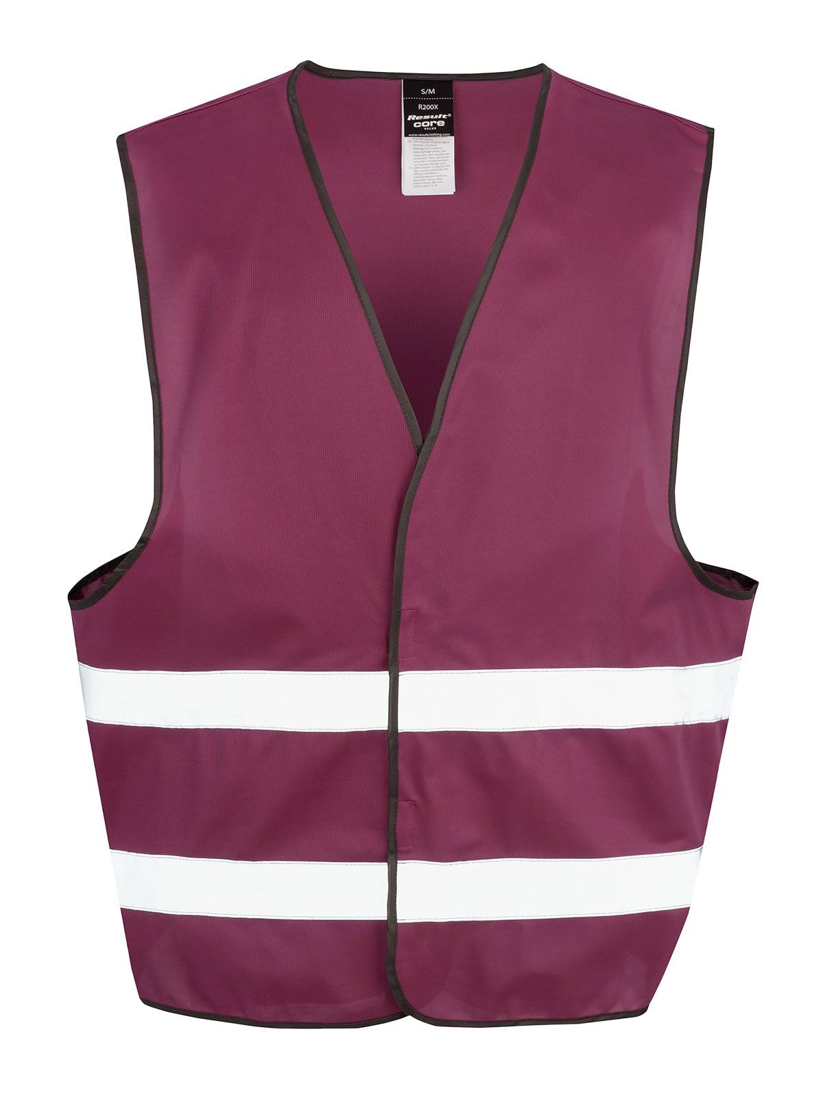 Enhanced Visibility Vest - BURG - Burgundy