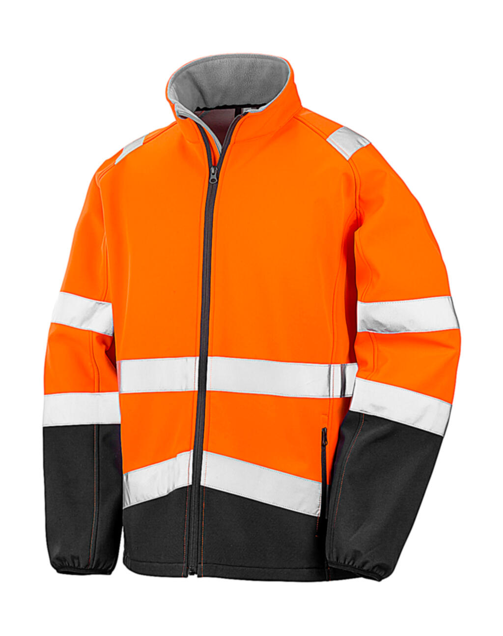 Softshell Printable Safety - Fluorescent Orange/Black