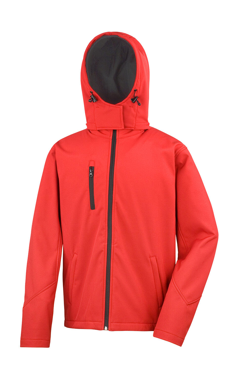Softshell TX Performance con cappuccio - RDBK - Red/Black