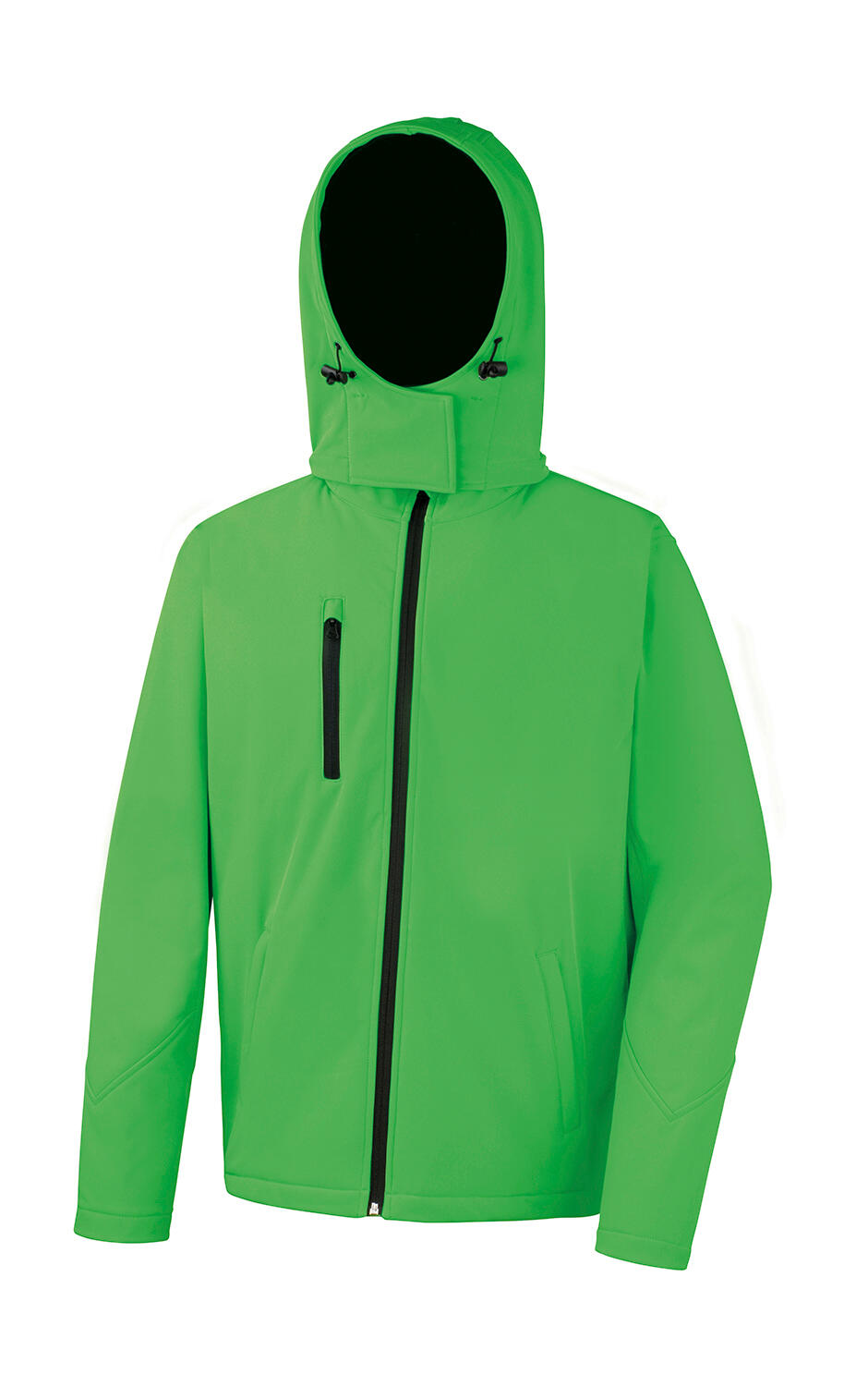 Softshell TX Performance con cappuccio - GNBK - Vivid Green/Black