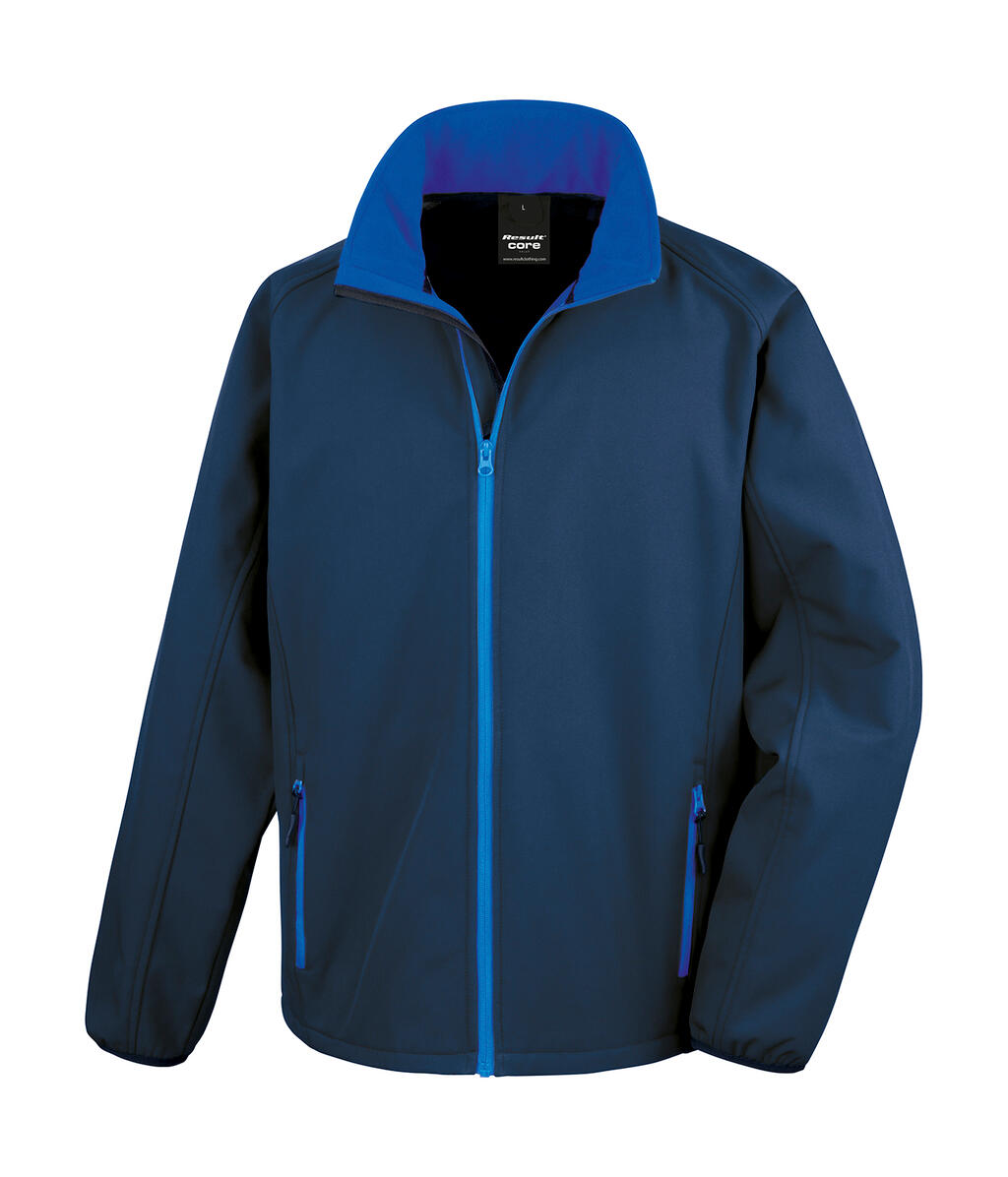 Giacca Softshell stampabile - NVJA - - Navy