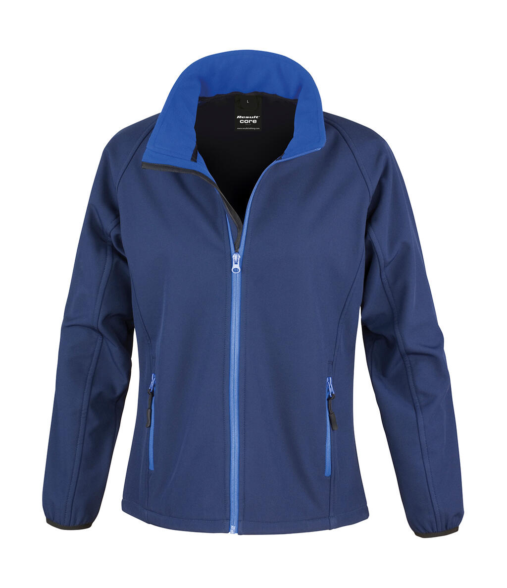 Veste softshell imprimable pour femme - NVJA - - Marine
