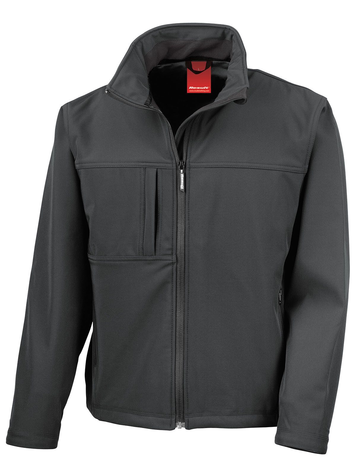 Classic Soft Shell Jacket - 101 - Blck