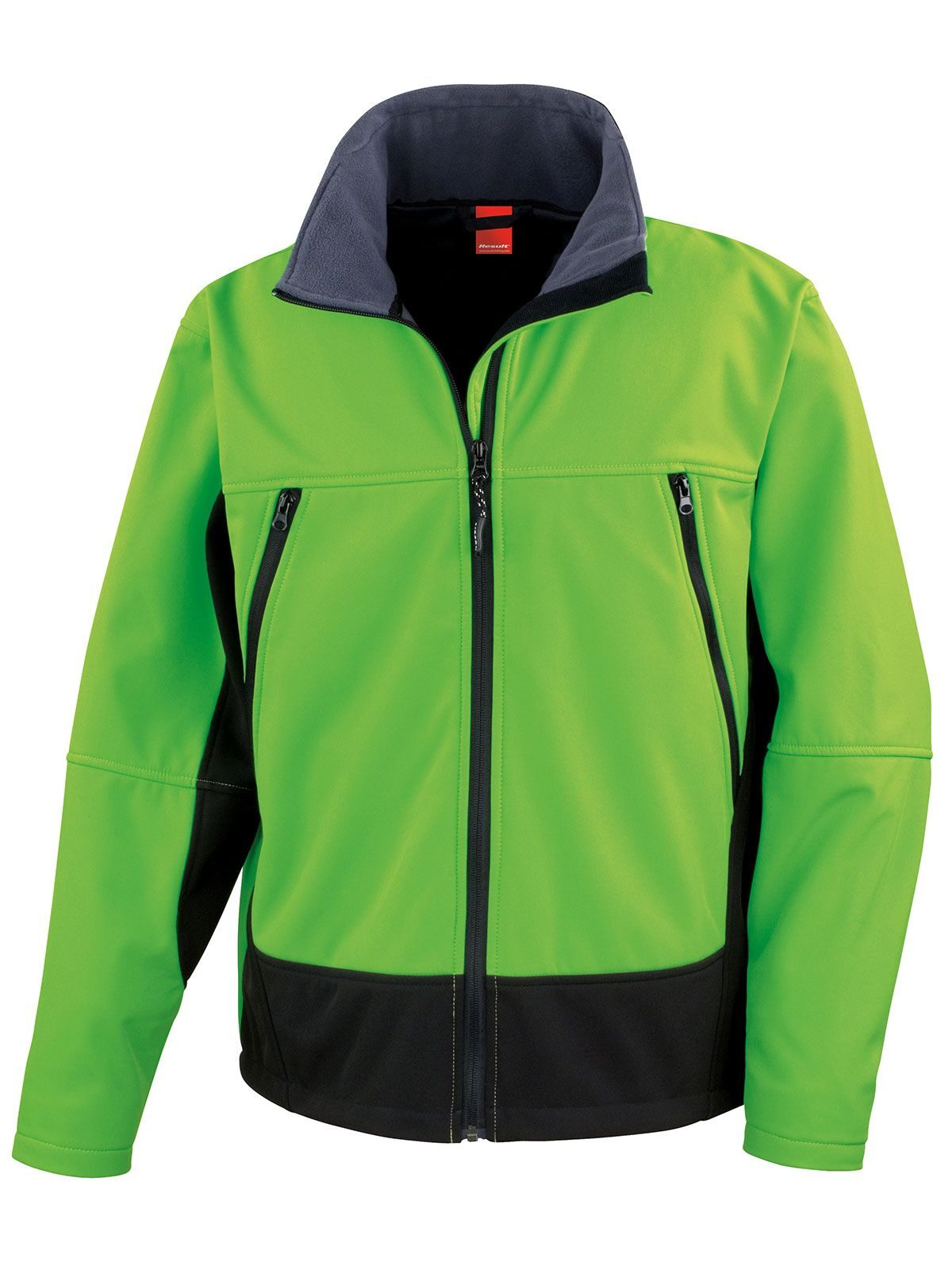 Softshelljacke für Aktivitäten - GNBK - Leuchtendes Grün/Schwarz