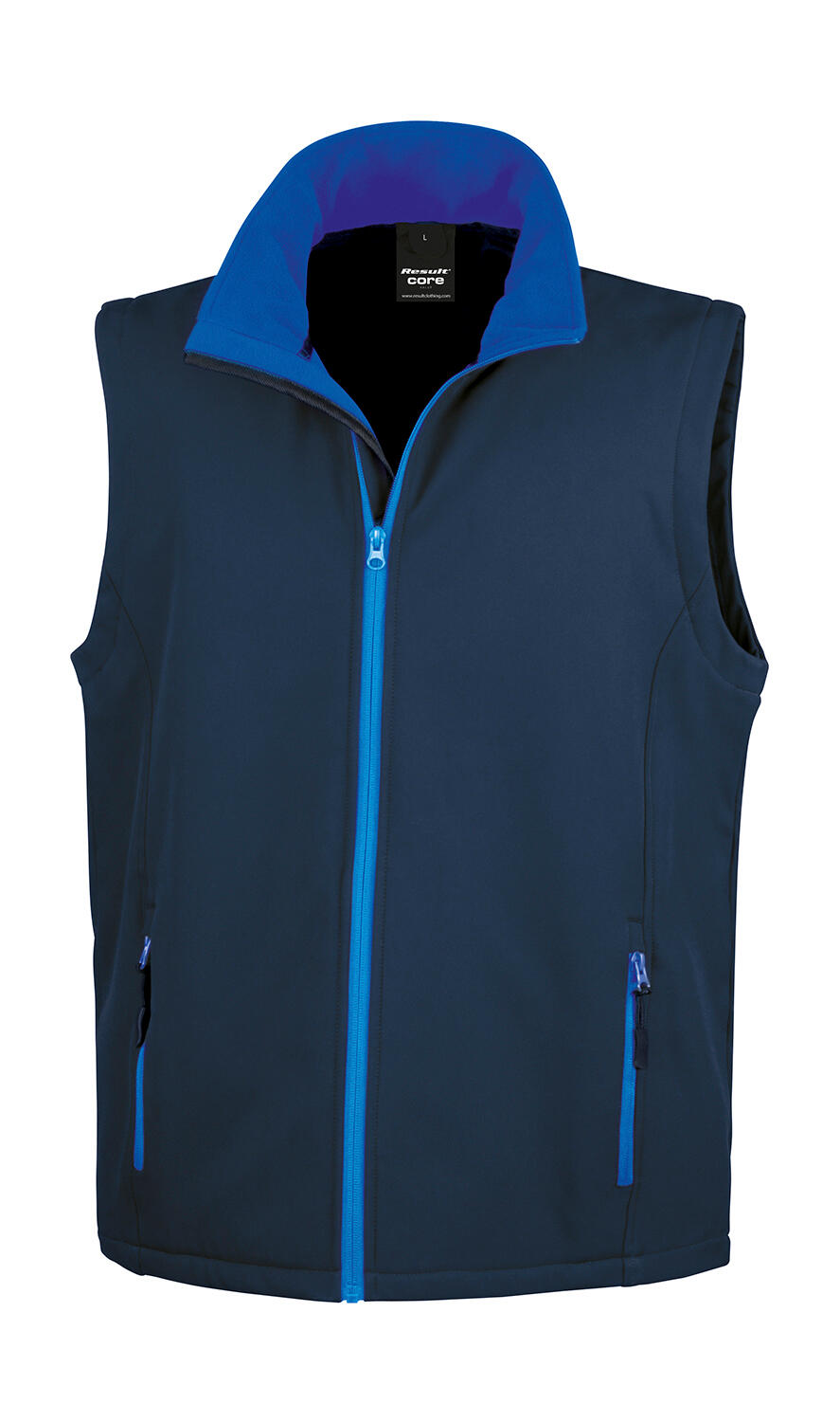 Smanicato Softshelll stampabile - NVJA - - Navy