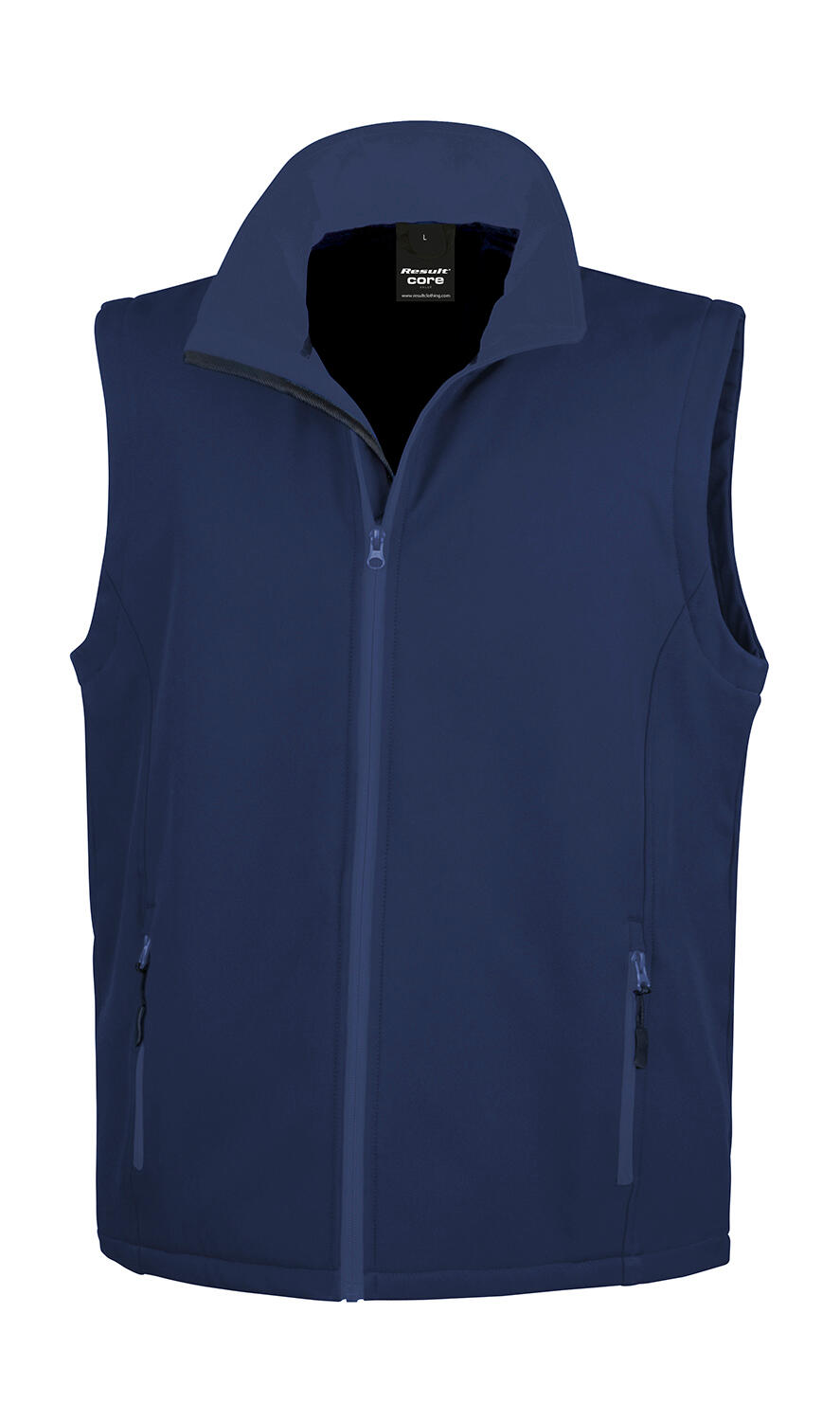 Smanicato Softshelll stampabile - 248 - Navy/Navy