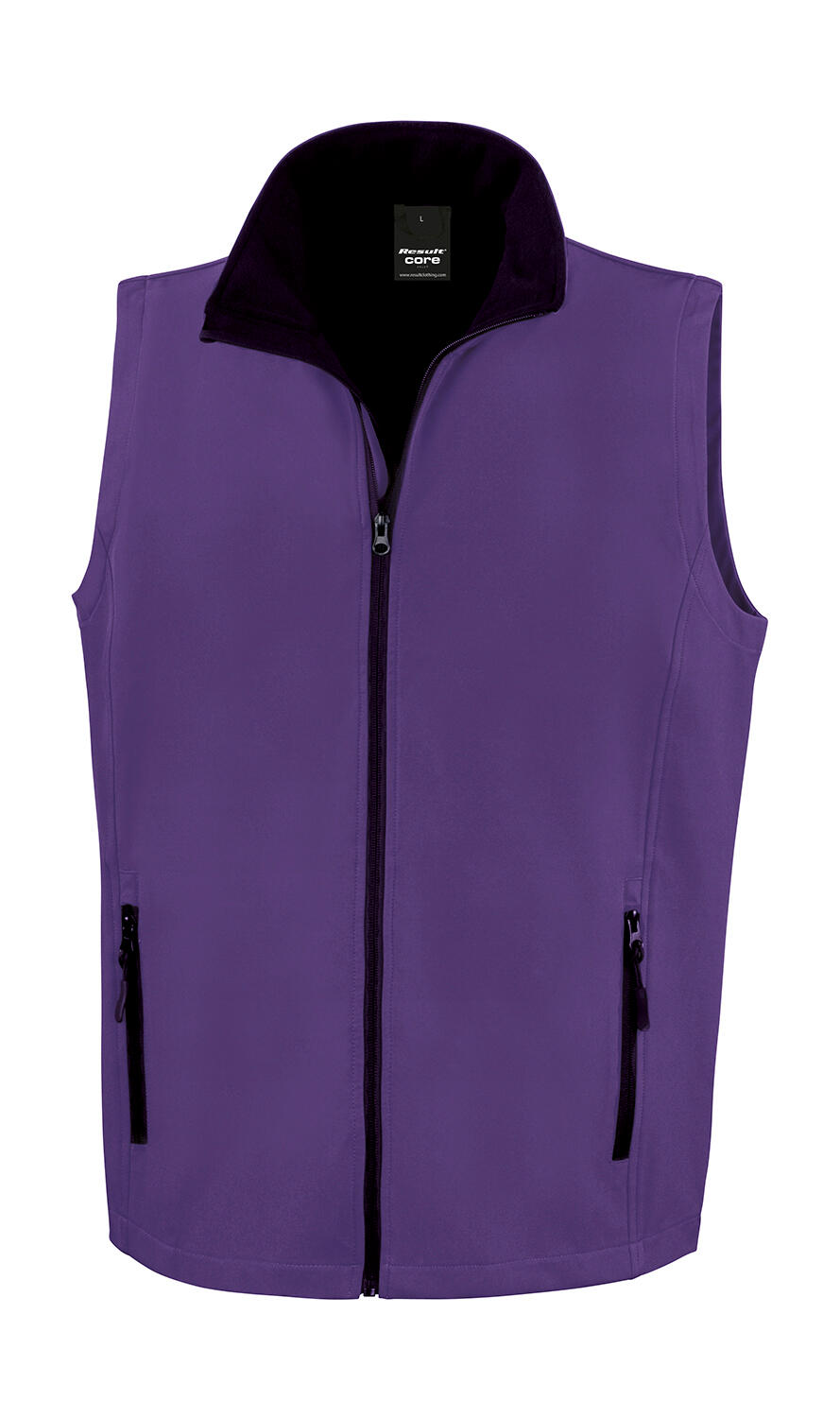 Smanicato Softshelll stampabile - 371 - Purple/Black