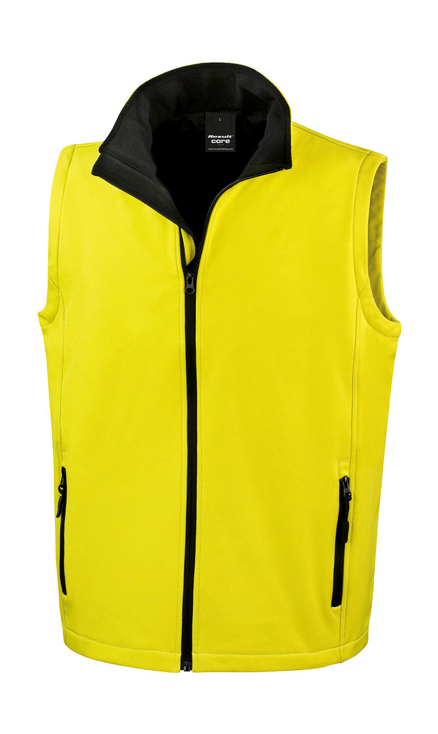 Smanicato Softshelll stampabile - 657 - Yellow/Black
