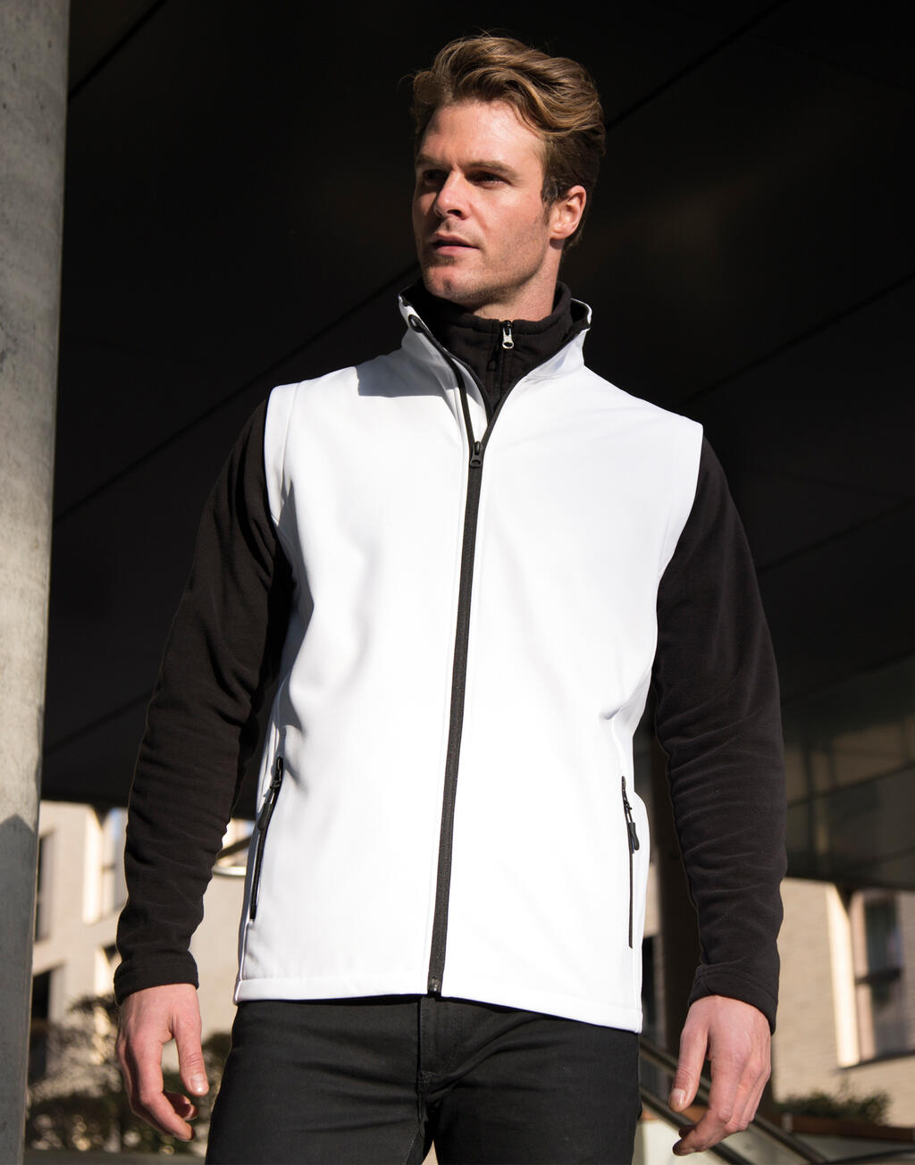 Gilet sans manches Softshell imprimable