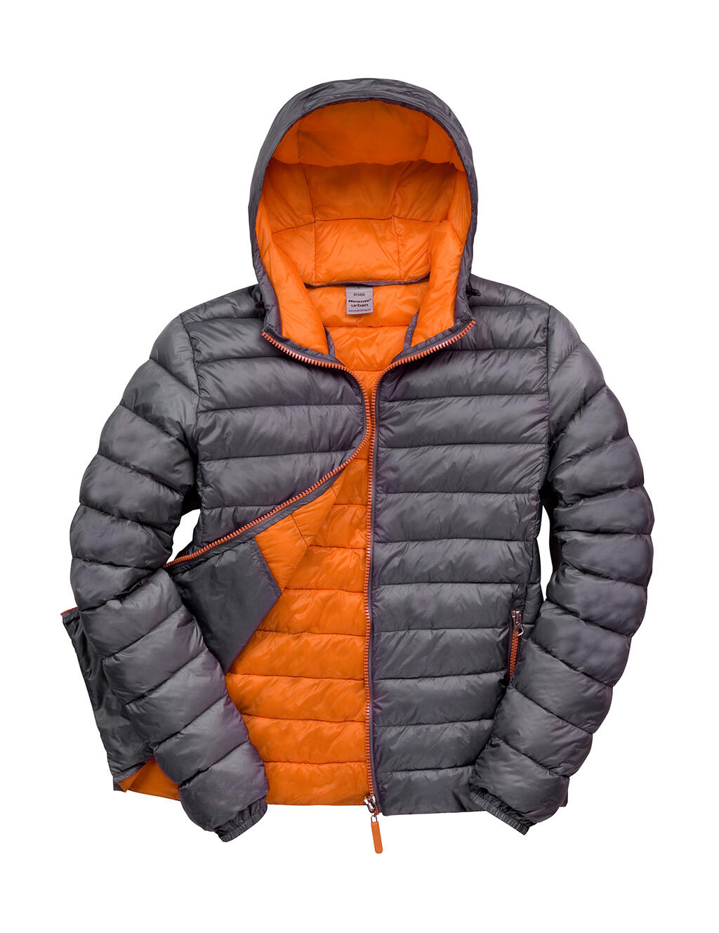 Veste à capuche Snow Bird - 162 - Gris-Orange