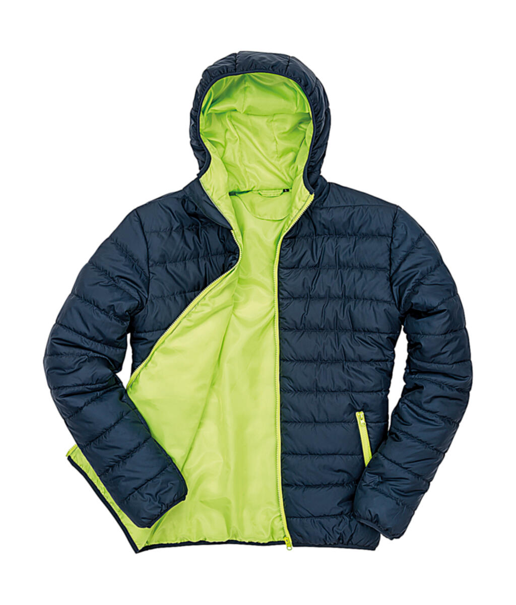 Giacca imbottita - 256 - Navy/Lime