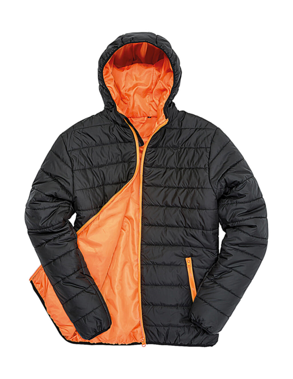 Giacca imbottita - 178 - Black/Orange