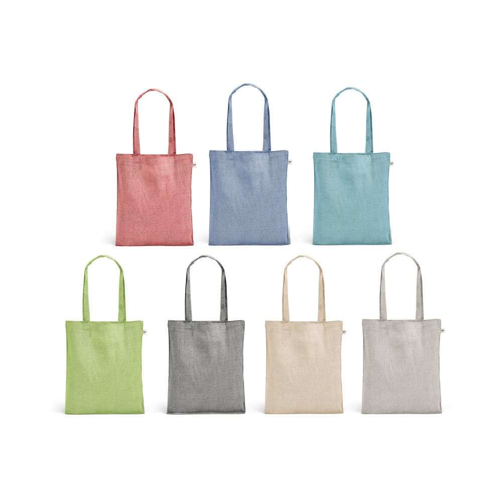 RYNEK. Sac fabriqué à partir de coton recyclé (70 %), polyester (30 % rPET) (140 g/m²)