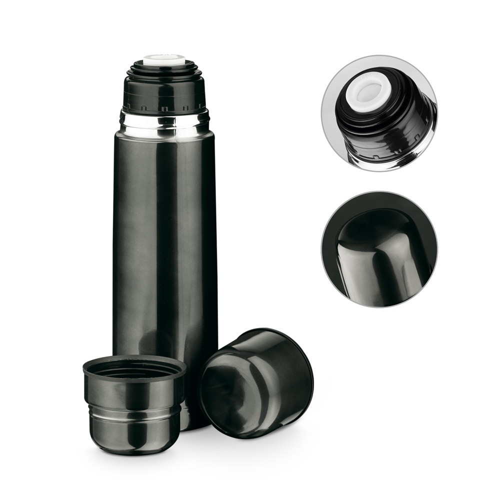 ERHITZEN. Edelstahl-Thermoskanne 750 ml