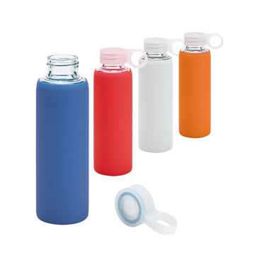 DHABI. Gourde de sport en verre borosilicate de 380 ml
