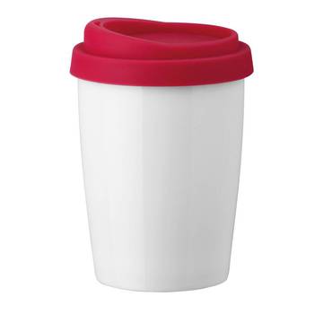 DUWAL. 220 ml Reisebecher - 105 - Rot