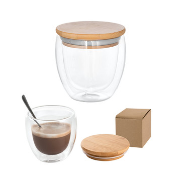 ECUADOR M. Reisebecher aus Borosilikatglas, 250 ml