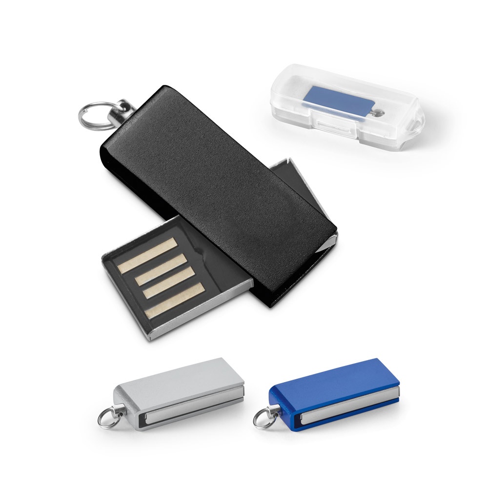 Clé USB SIMON 8 Go. Mini clé USB UDP en aluminium de 8 Go.