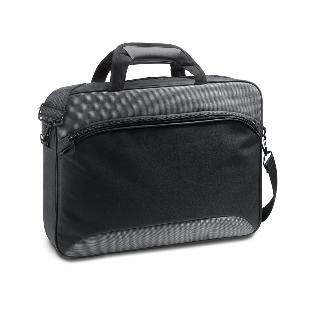SANTANA. Cartella porta PC 15'6'' in 600D 2Tone e 300D poliestere