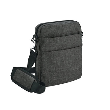 GRAPHS CROSS. 600D Schultertasche - 133 - Dunkelgrau