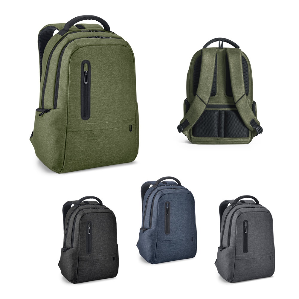 BOSTON. Zaino impermeabile porta PC 17'' in nylon 2 toni