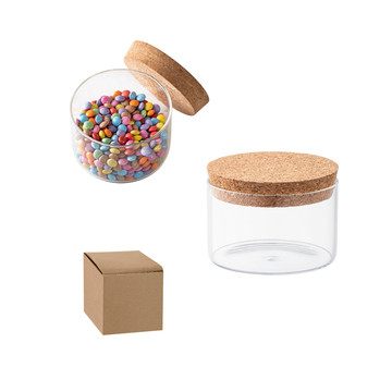 SPICE 380. Borosilikatglasbehälter mit Korken, 380 ml
