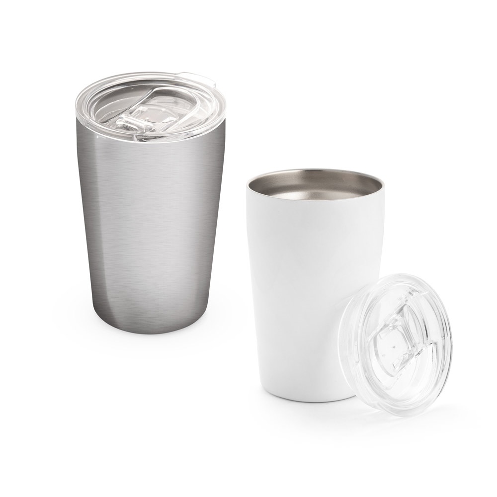 SLIDER. 380 ml Edelstahl-Reisebecher.