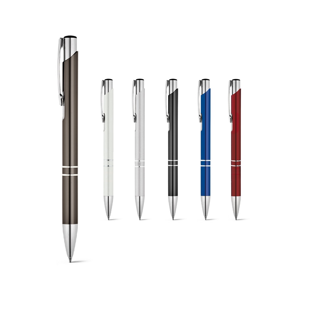 BETA BK. Penna a sfera in alluminio con clip