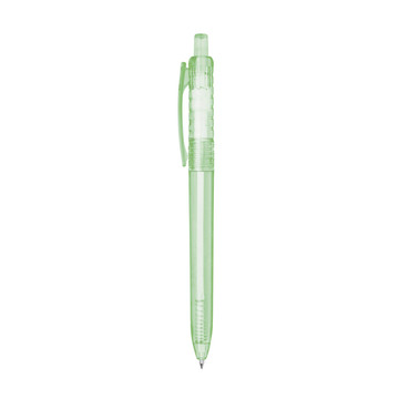 HYDRA. Stylo à bille en polyester recyclé (100 % rPET) - 119 - Vert clair