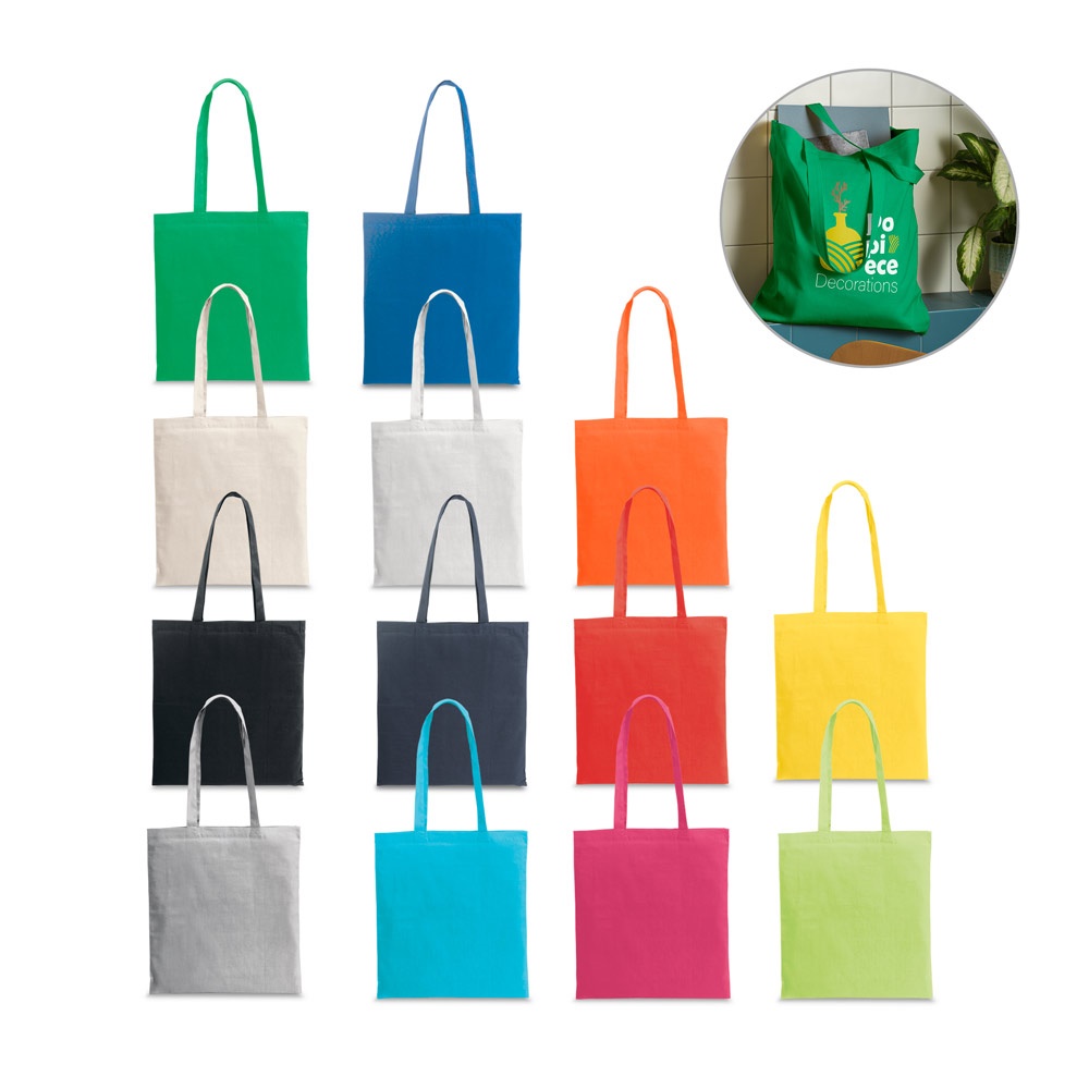 KAIRO. Tasche aus recycelter Baumwolle (70 %) und Polyester (30 % rPET) (180 g/m²)