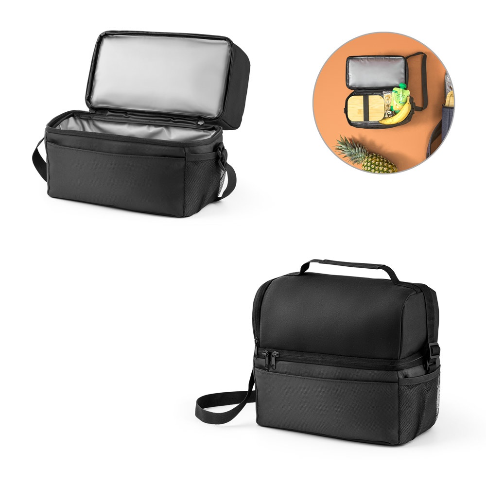 ZIPPERS COOLER. Borsa termica in 300 D e 840D Jacquard 8'5L