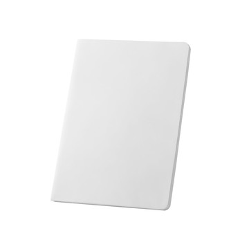 QUEIROS. Bloc-notes A5 avec couverture résistante à l'eau - 106 - Blanc