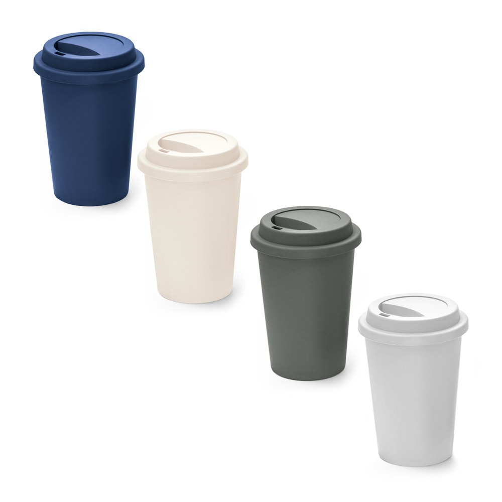 TONALI 450. Bicchiere da viaggio in PP 450 mL