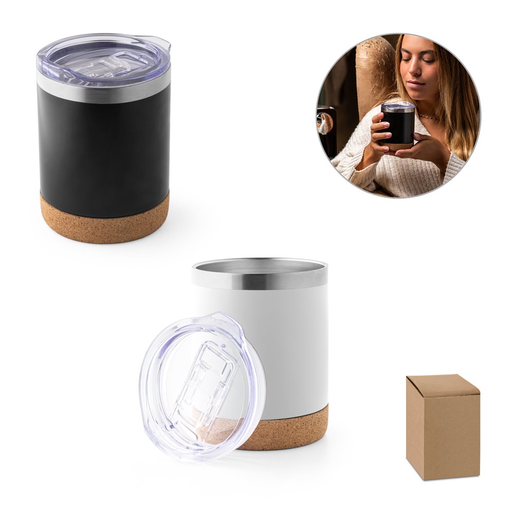 SOLBERG BECHER. 400 ml Edelstahl-Reisebecher.