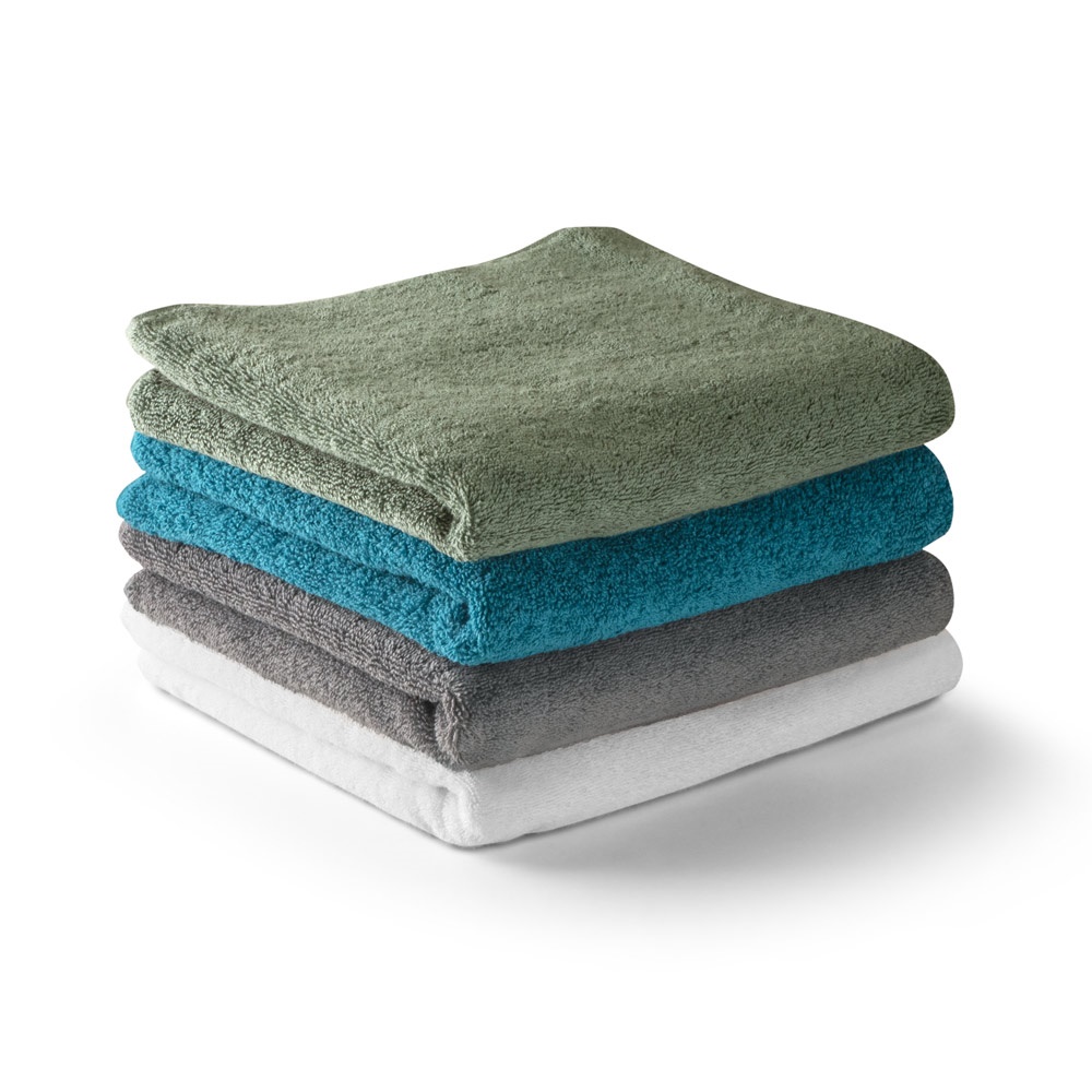 BARDEM L. Serviette de bain (500 g/m²) en coton (82 %) et coton recyclé (18 %)