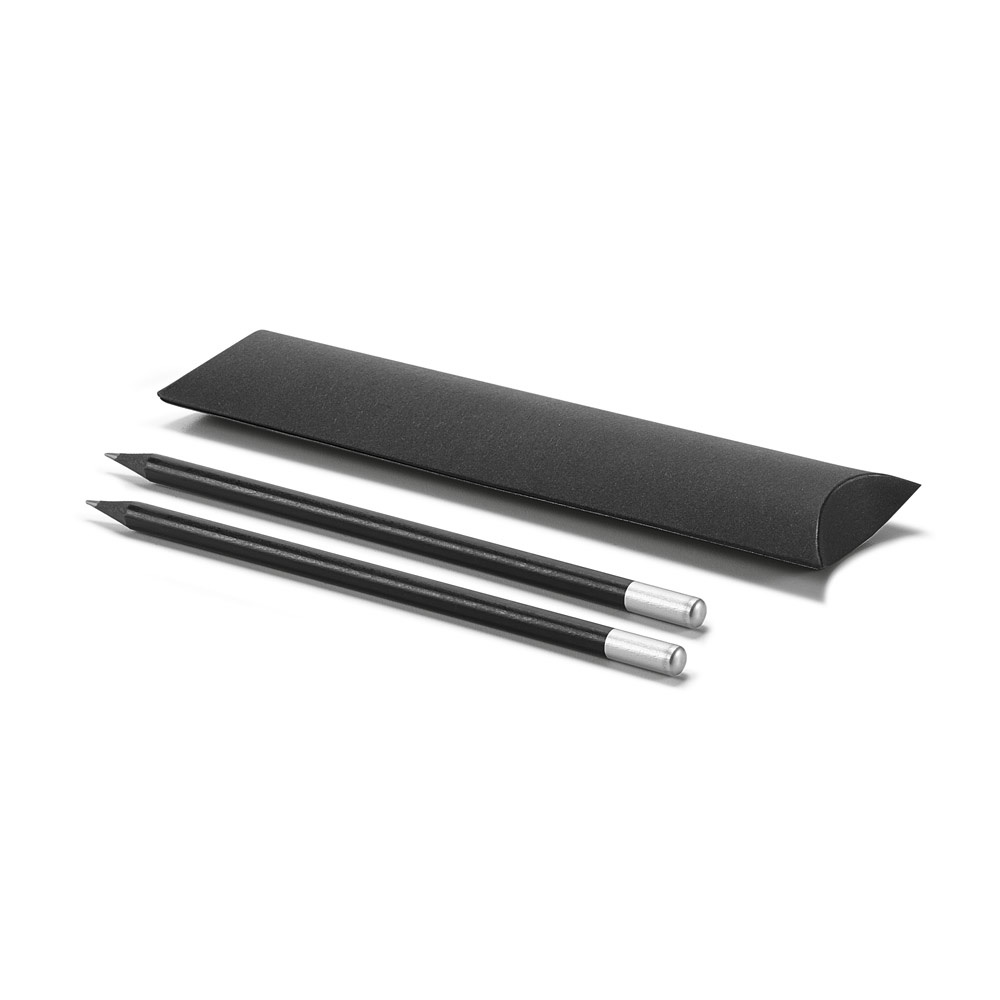 BRENTANO. Lot de deux crayons taillés