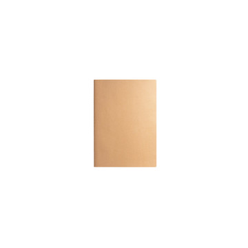 Bloc-notes ALCOTT A6. Couverture cartonnée (250 g/m²) et pages blanches. - 160 - Naturel
