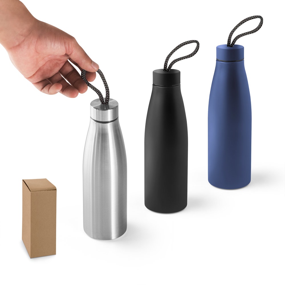 MORGAN. Bouteille d'eau en acier inoxydable recyclé à 90 % (710 ml)