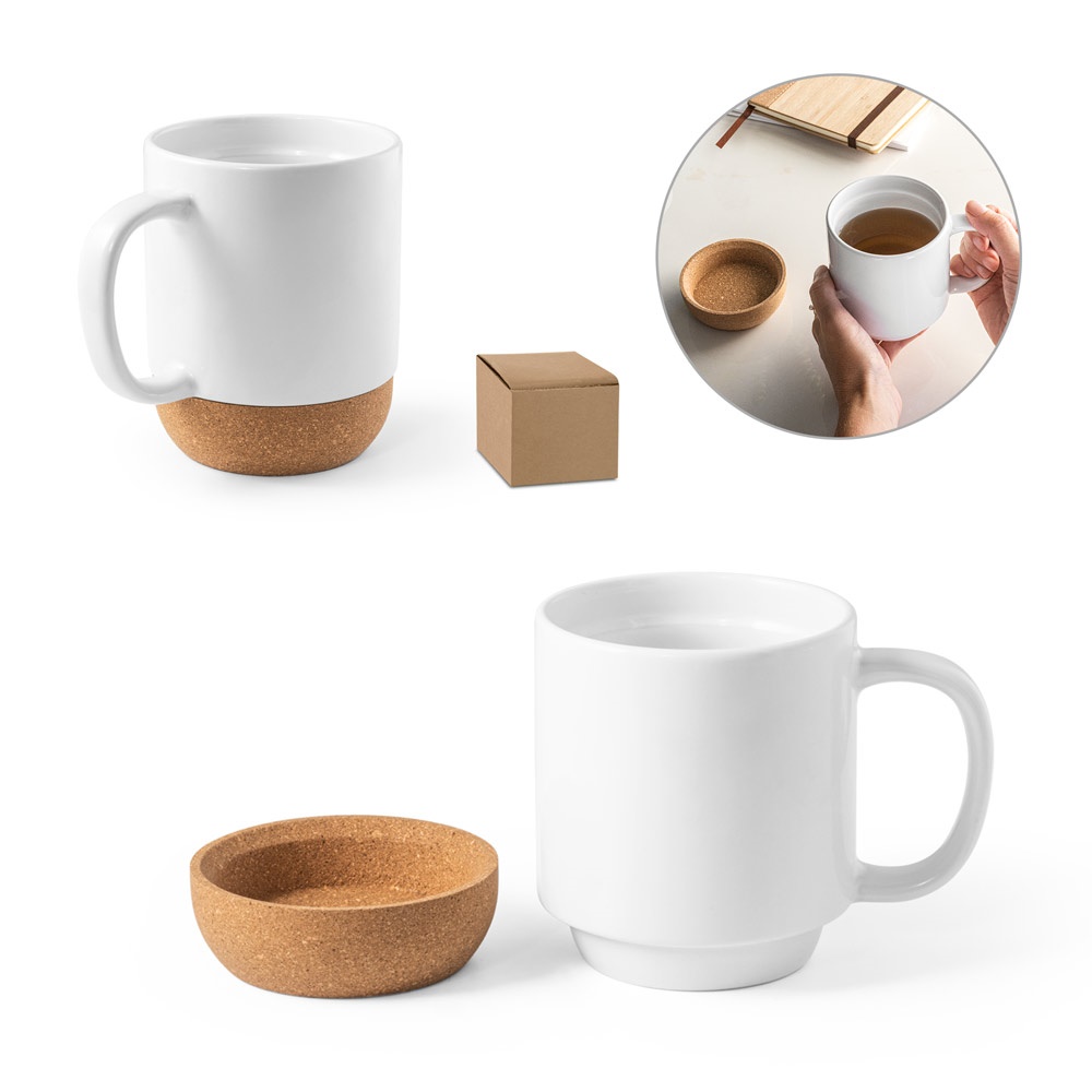 RORY SUB. Keramikbecher, geeignet für Sublimationsdruck, 390 ml