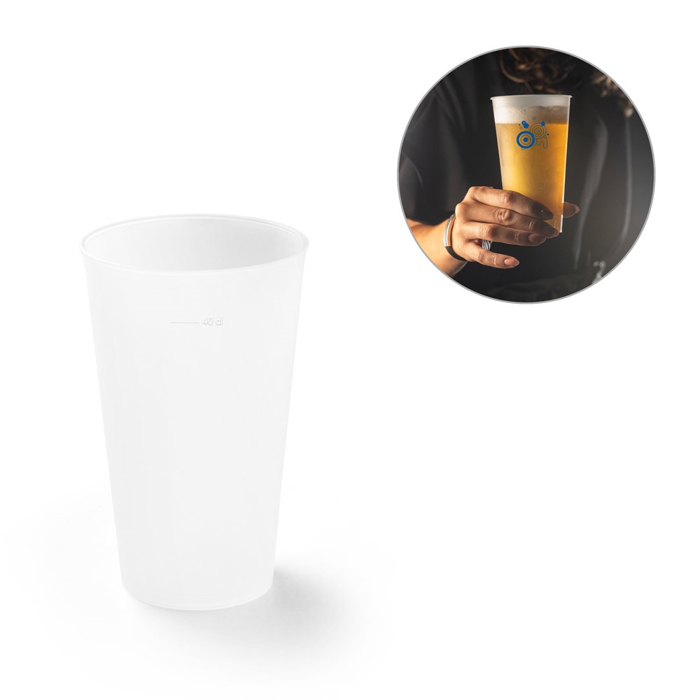 KANE. Bicchiere da festival in PP 500 mL