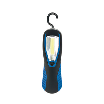 PAVIA. Lampe torche ABS avec LED COB - 104 - Bleu