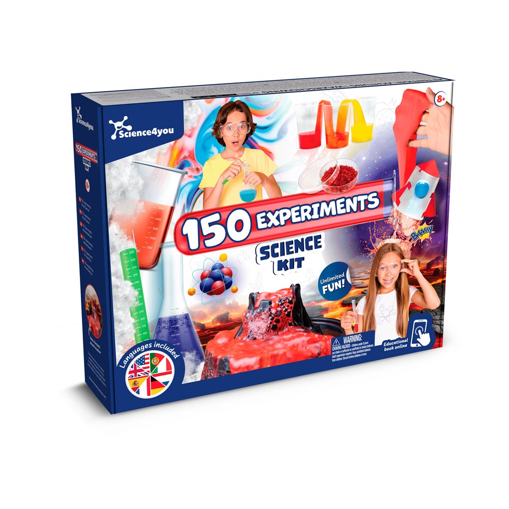 Kit scientifique 6 en 1 Super Science I. Jouet éducatif pour enfants