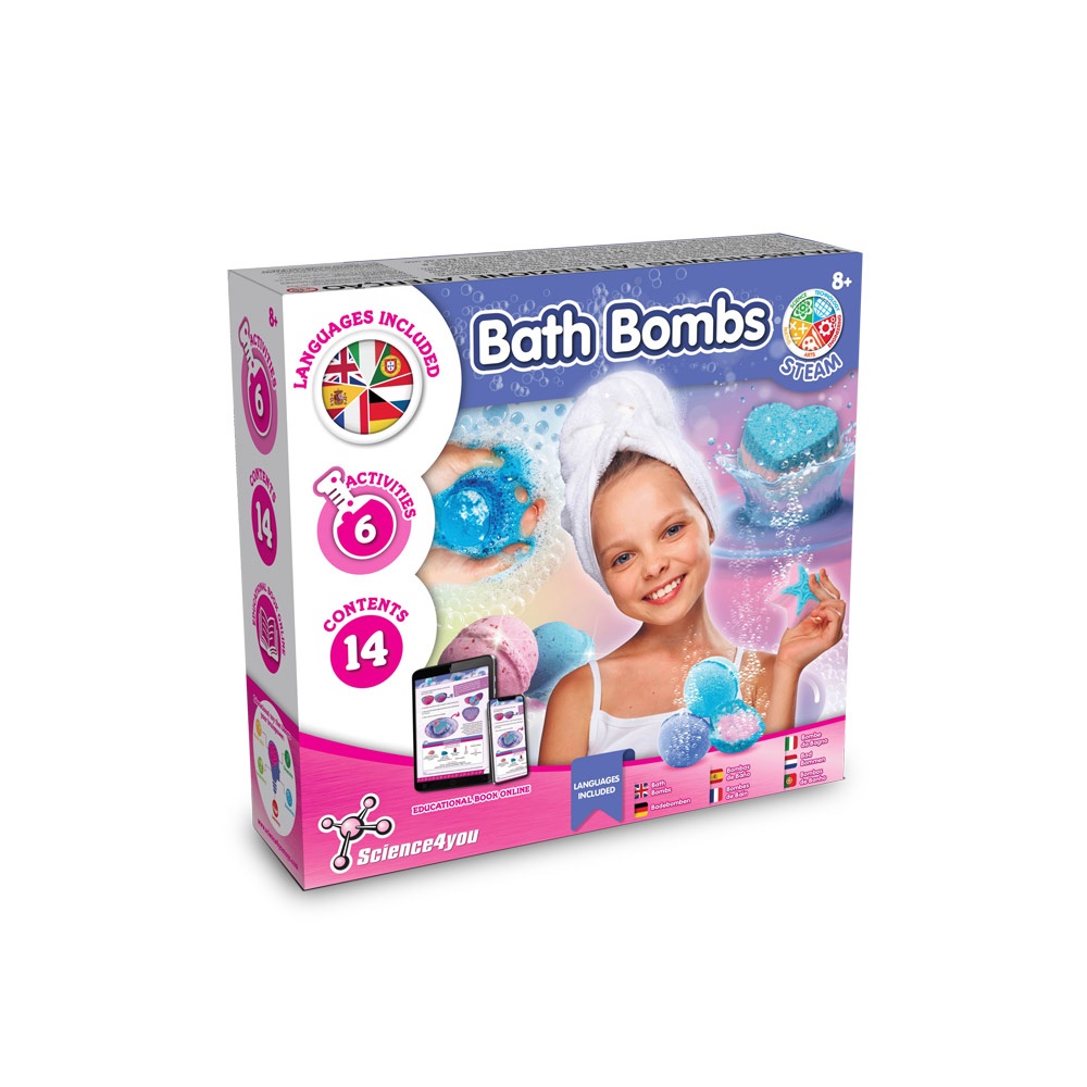 Kit de bombes de bain I. Jouet éducatif pour enfants