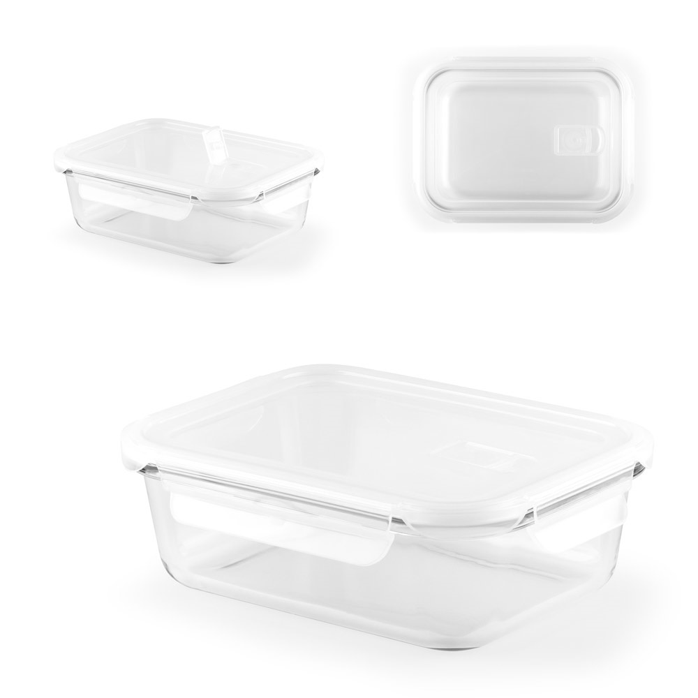 QUORIN. Récipient hermétique en verre borosilicaté, 1 L.