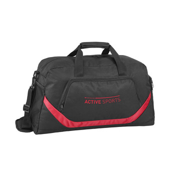 DETROIT. Sac de sport en 300D et 1680D - 105 - Rouge