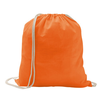 ILFORD. Sac à dos à cordon 100 % coton (100 g/m²) - 128 - Orange