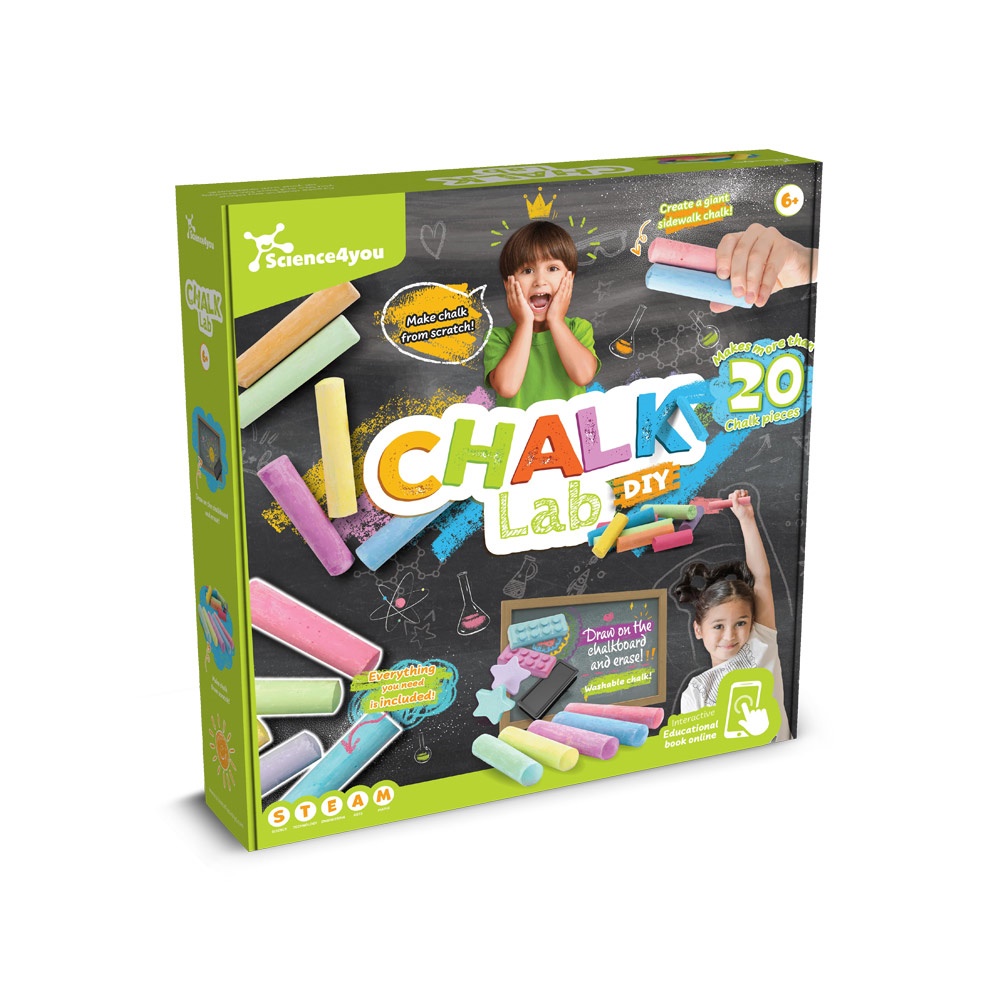 FABRICATION DE CRAIE. Une fabrique de craie idéale pour les enfants.