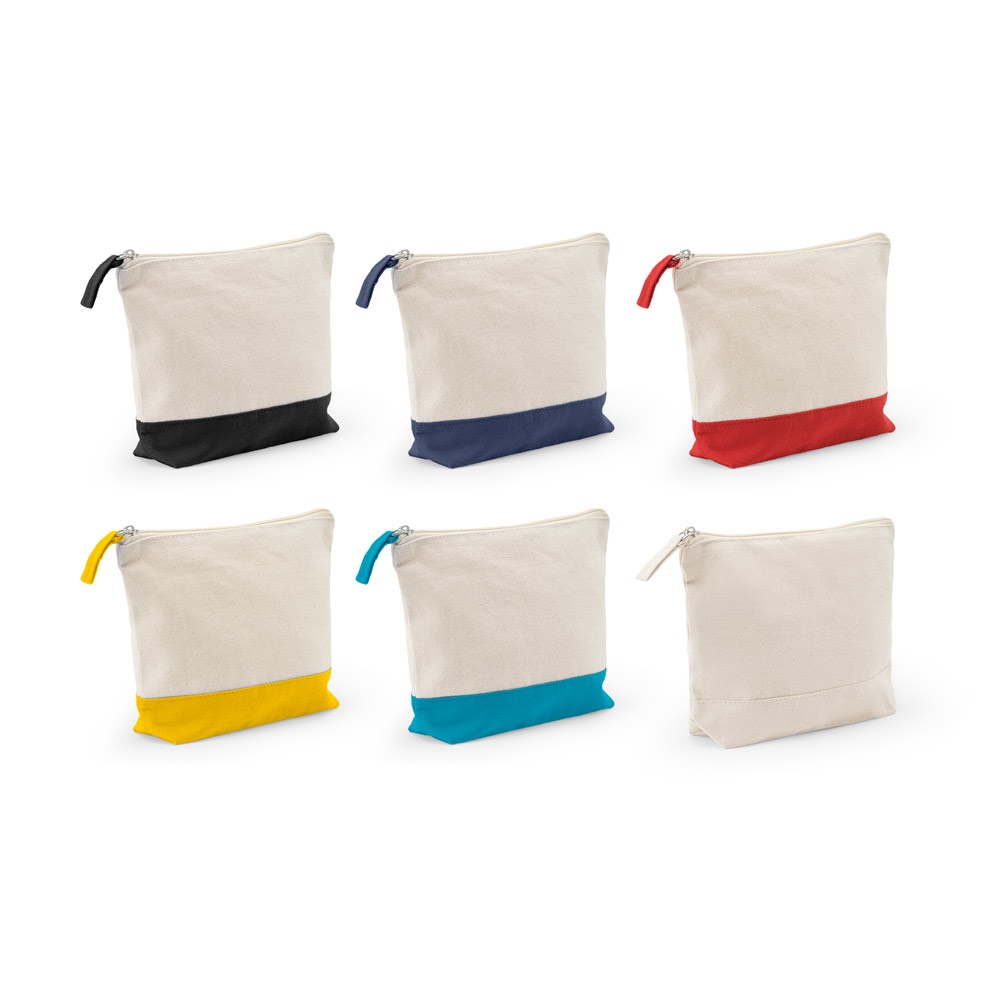 DAPHNE. Trousse de toilette bicolore 100% coton (340 g/m²).
