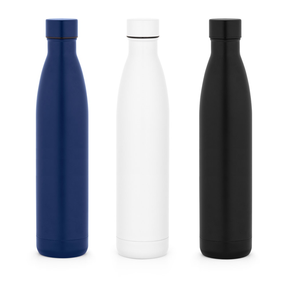 RE-BUFFON XL II. Doppelwandige Edelstahl-Trinkflasche (90 % recycelt) 1 l